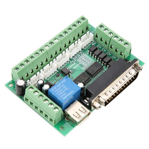 Stepper Motor Interface Board Mach3 5 Axis Usb Interface Breakout Board Cnc Breakout Board For