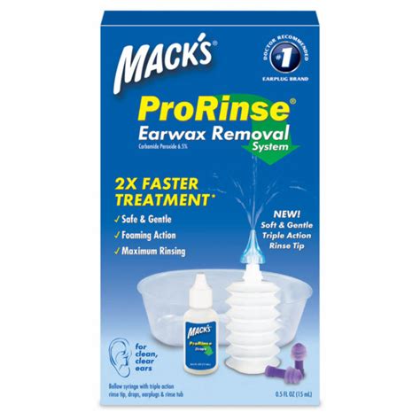 ProRinse® Earwax Removal System - Mack's Ear Plugs