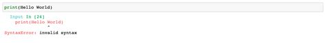 How To Identify And Resolve Python Syntax Errors Coursera