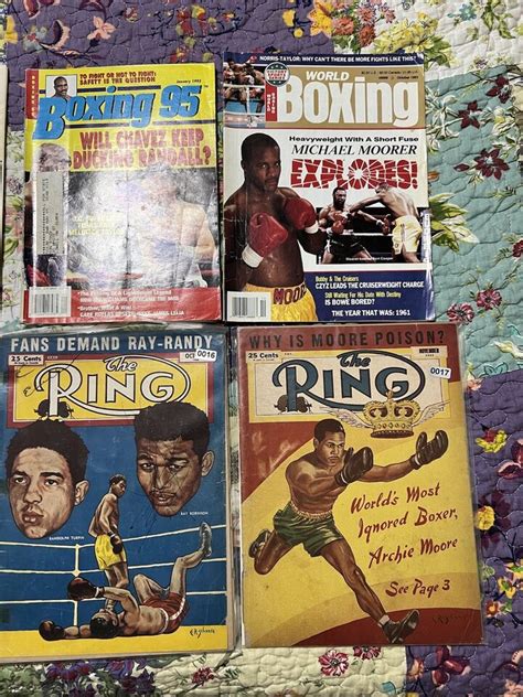 World Boxing Crawford Spence Tyson Foreman The Ring Magazine Lot