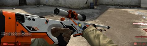 Asiimov Awp Battle Scarred