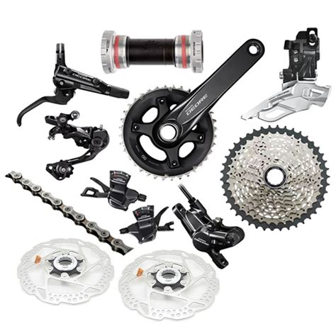 New Shimano Deore M X Speed Mtb Mountain Bike Full Groupset W