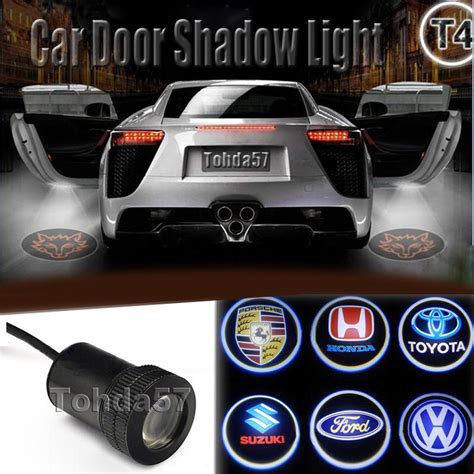 Buy Pcs Th Led Car Door Shadow Logo Projector Laser Light Multi Logo