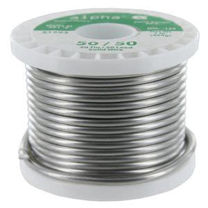 Alpha Fry Ph Solid Wire Solder Oz D Tin Lead