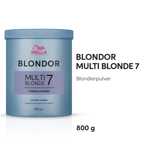 Wella Blondor Multi Blonde 7 Powder Lightener 800g 206322