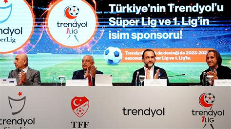 S Per Lig In Ad De I Ti Yeni Sponsor Trendyol Tamindir