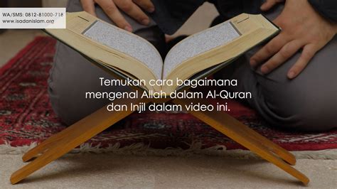 Bagaimana Cara Mengenal Allah dalam Al-Quran dan Injil? - Video Isa dan ...