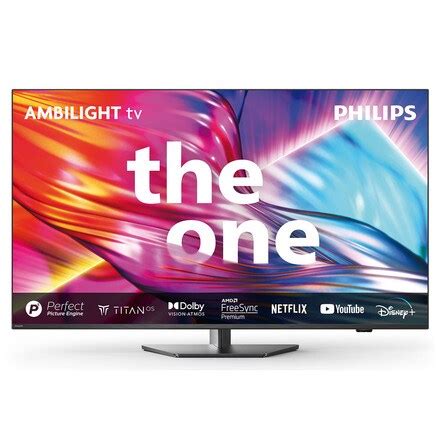 Tv Led Cm Philips Ambilight The One Pus Uhd K Dolby