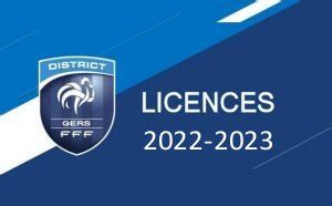 Licences District Du Gers De Football