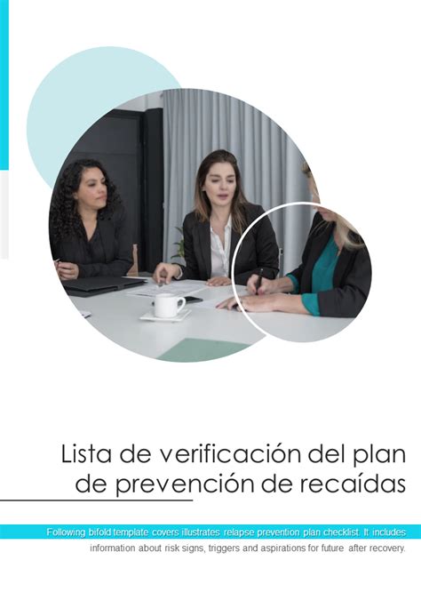 Las 5 Mejores Plantillas De Planes De Prevención De Recaídas Con Muestras Y Ejemplos