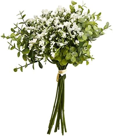 Amazon De Pcs Unechte Blumen Deko Gypsophila Kunstblumen Wie