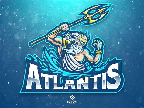 Atlantis esport Logo | Sports logo inspiration, Logo inspiration simple ...