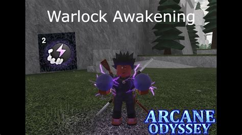 Unlocking The First Warlock Awakening Arcane Odyssey Youtube