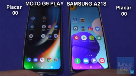 MOTOROLA MOTO G9 PLAY VS SAMSUNG GALAXY A21S SPEEDTEST PORTUGUÊS