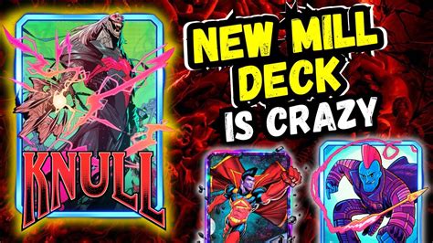 Gladiator Completes This Destroy Mill Deck Marvel Snap Deck Youtube