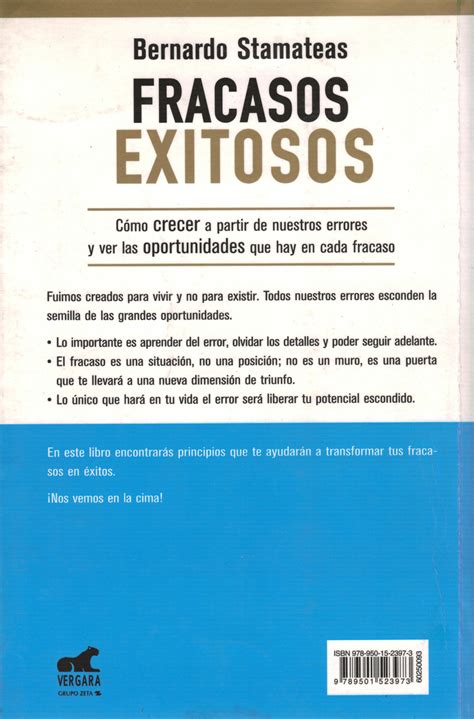 SOLUTION Fracasos Exitosos Bernardo Stamateas Studypool