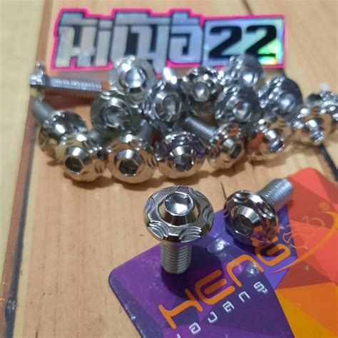 Jual Probolt Disk Stainless Chrome Model V By Heng Thailand Baut