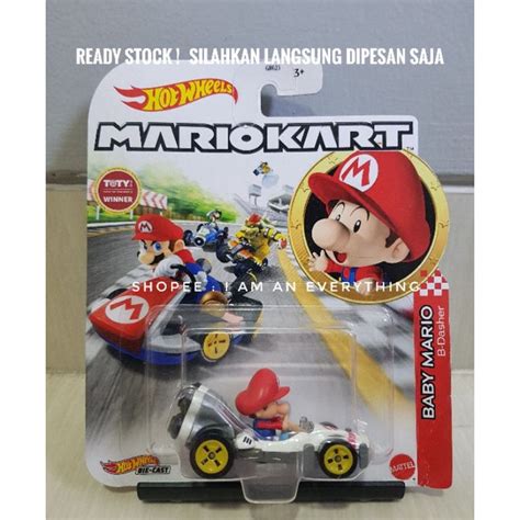 Jual Hot Wheels Mario Kart Baby Mario B Dasher Hotwheels Mariokart Original Shopee Indonesia