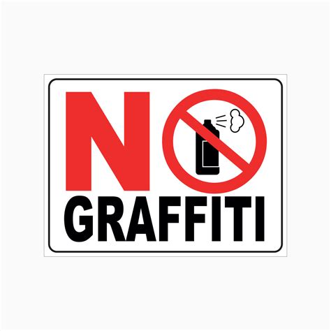 NO GRAFFITI SIGN – Get signs