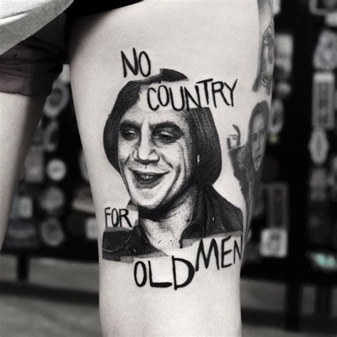 Anton Chigurh Javier Bardem From No Country For Old