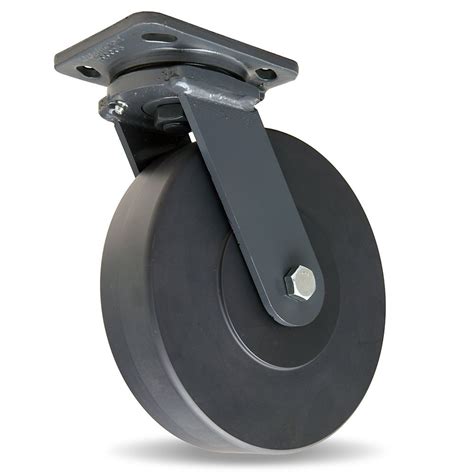 Hamilton S Wh 8nyb Swivel Caster Wh 8x2 Nylast Bb 2000 Battleship Gray