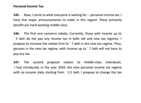 Budget 2023 No Income Tax Up To ₹7 Lakh Revised Tax Slabs For New