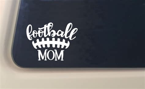 Football Mom Decal Football Mom Football Decal Football Etsy