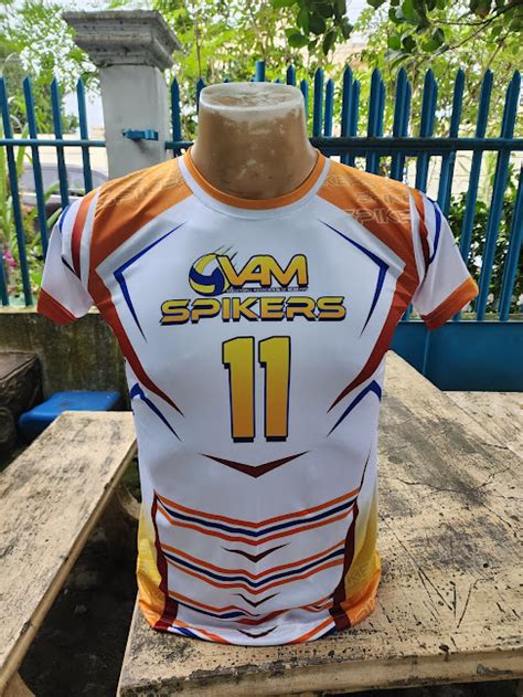 Sublimated Volleyball Jersey Tagum City