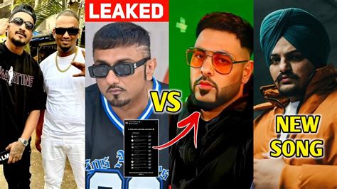 Yo Yo Honey Singh Vs Badshah Reply Yo Yo Song Leaked Sidhu