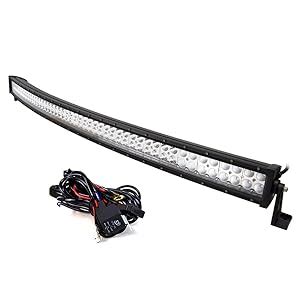 Amazon Fr Willpower Cm W Barre Lumineuse Led De Travail Incurv