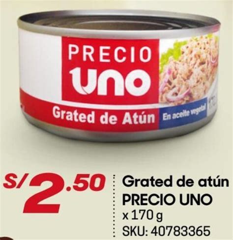 Grated De At N Precio Uno G Oferta En Hiperbodega Precio Uno