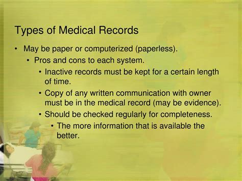 Ppt Medical Records Powerpoint Presentation Free Download Id821747