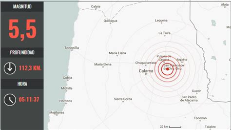 Sismo De Mediana Intensidad Se Percibi En Las Regiones De Antofagasta