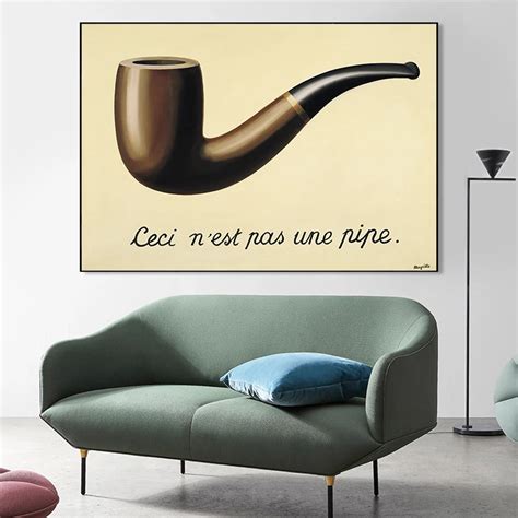 treachery  images     pipe  rene magritte