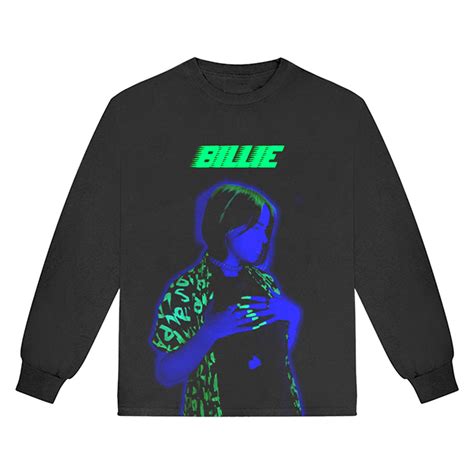 Neon Photo Long Sleeve Billie Eilish Merch