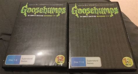 Goosebumps Complete Series DVD Set Season 1 2 3 4 12 Discs Etsy