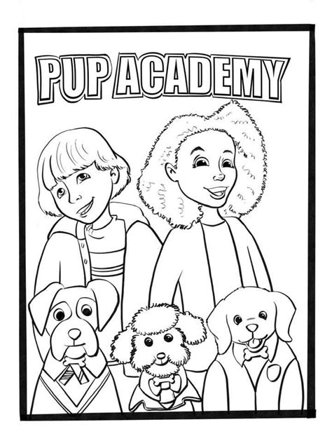 Pup Academy Coloring Pages Coloring Pages