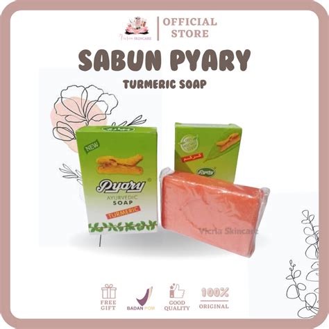 Original Pyary Turmeric Soap Arabic Soap Bleaching Soap 100 Original