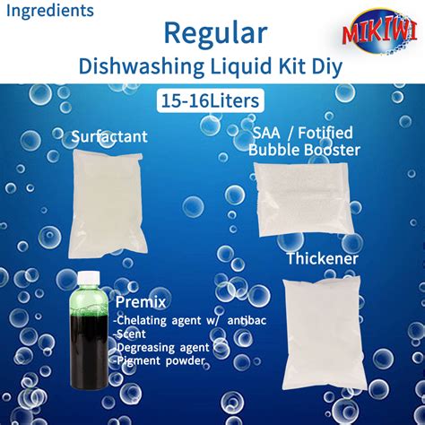 ℂ 𝕒𝕟𝕕 𝔽 MIKIWI CLEANER DIY DISHWASHING LIQUID KIT Shopee Philippines