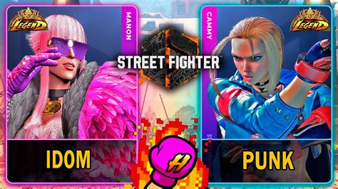 Street Fighter 6 Idom MANON VS Punk CAMMY FT3 スト6 SF6 4K 60