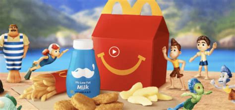 Mcdonald S Happy Meal Toys Now Feature Luca Characters Mickeyblog