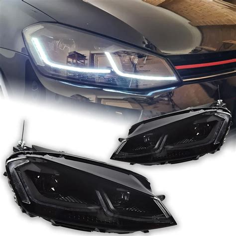 AKD faros delanteros LED para coche lámpara de cabeza DRL Hid señal