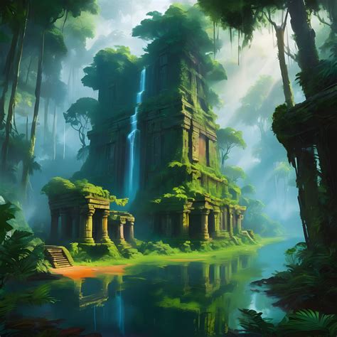 Temple Ruin Jungle Free Stock Photo Public Domain Pictures