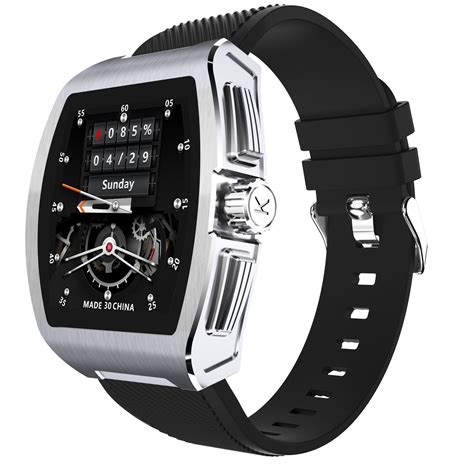 Binary Watch Digital Red LED Sport Wrist Watch Binary Wristwatch PU