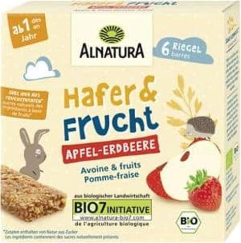 Alnatura Bio zab és gyümölcs szelet Alma Eper 138 g Piccantino