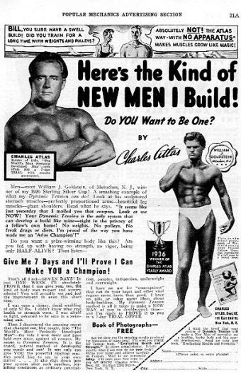 Charles Atlas LTD. Classic Ads