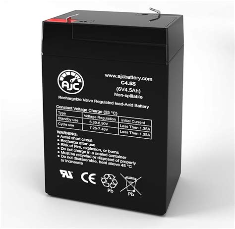 HKbil 3FM4 5 6V 4 5Ah Sealed Lead Acid Battery This Is An AJC Brand