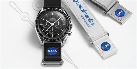 OMEGA 2 Piece Grey Speedmaster Moonwatch NASA VELCRO Strap OMEGA