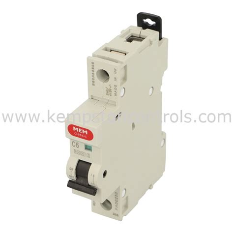 MEM Classic MCH106 MEM CLASSIC MEMSHIELD MCB CIRCUIT BREAKER