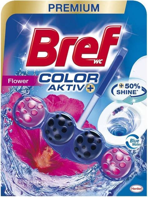 WC VÄRSKENDAJA BREF BLUE AKTIV FRESH FLOWERS 50G - Bauhof